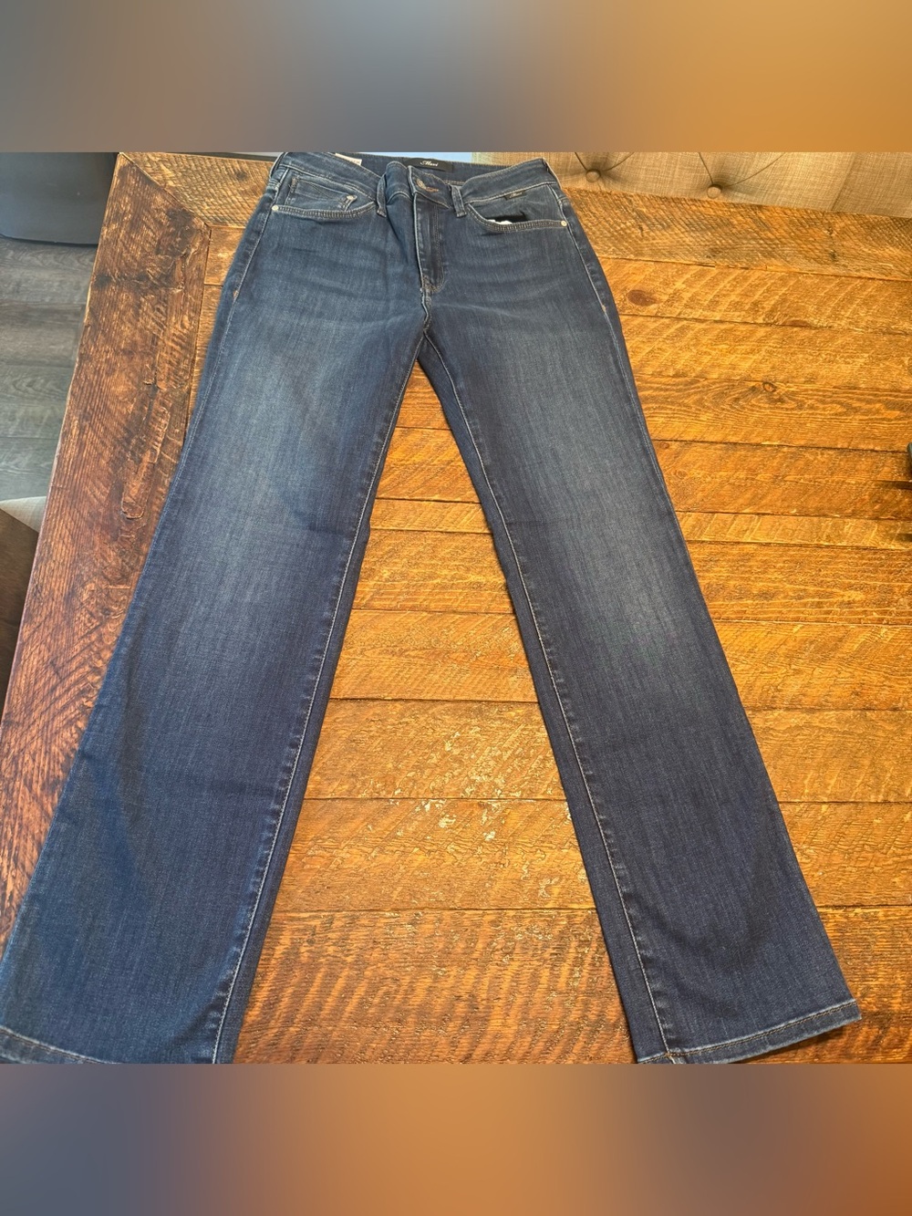 Mavi Women's Boot Cut Jeans in Dark Blue (Size 27)
